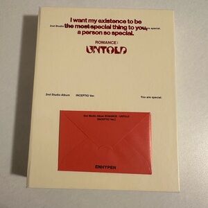 Enhypen romance untold inceptio album